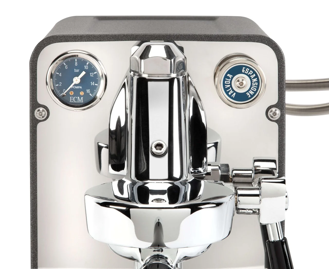 ECM Puristika Manometer und Druck einstellen